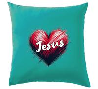 Amore Cuore Gesù - Cuscino - Cristo Chiesa Pregare Religione Religioso