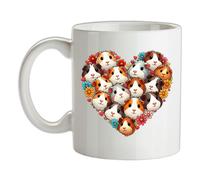 Amore Cuore Guinea Maiali - Tazza IN Ceramica - Cavia di Cinghiali Cucciolo
