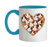 Amore Cuore Guinea Maiali - Tazza IN Ceramica - Cavia di Cinghiali Cucciolo