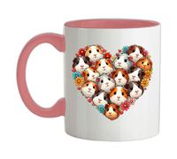 Amore Cuore Guinea Maiali - Tazza IN Ceramica - Cavia di Cinghiali Cucciolo