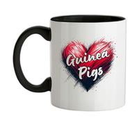 Amore Cuore Guinea Maiali - Tazza IN Ceramica - Cavia di Guineapig Love Cucciolo