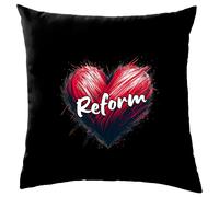 Amore Cuore Reform - Cuscino - Nigel Festa Farage UK Politica Elezioni Pm