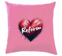 Amore Cuore Reform - Cuscino - Nigel Festa Farage UK Politica Elezioni Pm