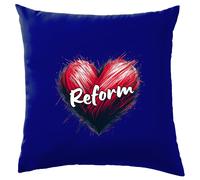 Amore Cuore Reform - Cuscino - Nigel Festa Farage UK Politica Elezioni Pm