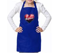 Amore Cuore Reform - Unisex Bambini Grembiule - Nigel Festa Farage UK Politica