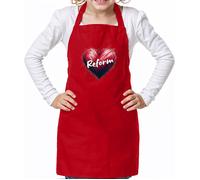 Amore Cuore Reform - Unisex Bambini Grembiule - Nigel Festa Farage UK Politica