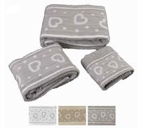 Amore cuori set 3 pz. bagno in spugna