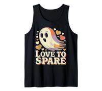 Amore da Condividere Simpatico Fantasma Cuori Colorati Fan d Canotta