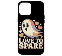 Amore da condividere Simpatico fantasma Cuori colorati Fan d Custodia per iPhone 12 Pro Max
