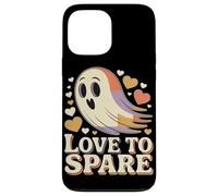 Amore da condividere Simpatico fantasma Cuori colorati Fan d Custodia per iPhone 13 Pro Max