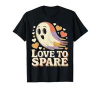 Amore da Condividere Simpatico Fantasma Cuori Colorati Fan d Maglietta