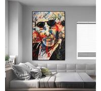 Amore Design Vasco Rossi - 70 x 100 cm - Stampa su Tela Canvas