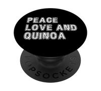 Amore di pace e quinoa PopSockets PopGrip Adesivo