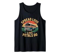 amore Diffusione come petali fare retrò Oldtimer bus Canotta