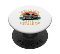 amore Diffusione come petali fare retrò Oldtimer bus PopSockets PopGrip Adesivo