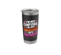 Amore Donne Divertente Lesbiche Bicchiere termico in acciaio inox doppia parete