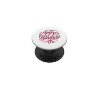 Amore e Basilico Italian Love Basilico Food Lover PopSockets PopGrip Adesivo