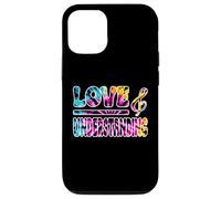 AMORE E COMPRENSIONE retrò atmosfera 60s stile hippie vibes Custodia per iPhone 12/12 Pro