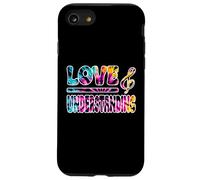 AMORE E COMPRENSIONE retrò atmosfera 60s stile hippie vibes Custodia per iPhone SE (2020) / 7/8