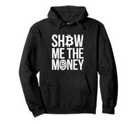 Amore E Denaro I Love Money Mostrami I Soldi Divertente Bitcoin Felpa con Cappuccio