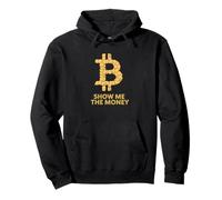 Amore E Denaro I Love Money Mostrami I Soldi Divertente Bitcoin Felpa con Cappuccio