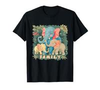 Amore e lealtà con un look da famiglia di elefanti Maglietta
