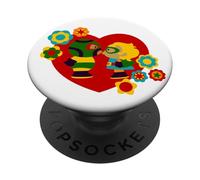 Amore E Lotta Libera PopSockets PopGrip Adesivo