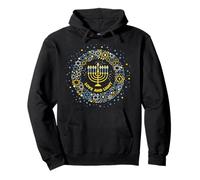 Amore e Luce Hanukkah Camicia Ebreo Menorah Ebreo Chanukah Felpa con Cappuccio