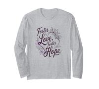 Amore e Speranza Accoglienza e Famiglia Unita Maglia a Manica