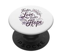 Amore e Speranza Accoglienza e Famiglia Unita PopSockets PopGrip Adesivo