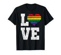Amore e uguaglianza | Orgoglio LGBTQ | Orgoglioso alleato Rainbow Queer Maglietta