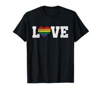 Amore e uguaglianza | Orgoglio LGBTQ | Orgoglioso alleato Rainbow Queer Maglietta
