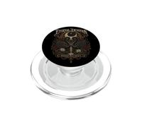 Amore Eterno: Cigni Gotici sotto la Luna e Stelle PopSockets PopGrip per MagSafe