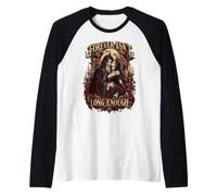 Amore Eterno per Vampiri: Passione Gotica Maglia con Maniche Raglan
