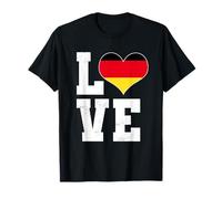 Amore Germania Germania Patria Tedesca Orgoglio Maglietta