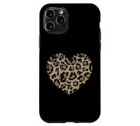 Amore Ghepardo Leopardo Stampa Cuore San Valentino Ragazze Donne Custodia per iPhone 11 Pro