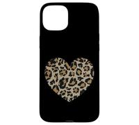Amore Ghepardo Leopardo Stampa Cuore San Valentino Ragazze Donne Custodia per iPhone 15 Plus