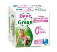 Amore & Green, 18 Panties ipoallergenico Size 5
