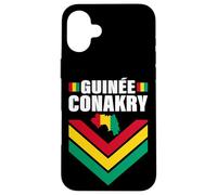 Amore Guinea Guinée Conakry Con Bandiera Guinéen mappa Custodia per iPhone 16 Plus