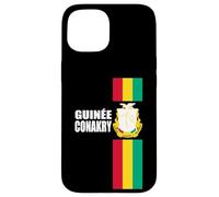 Amore Guinea Guinée Conakry Con Emblema Guinéen Custodia per iPhone 15