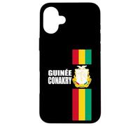 Amore Guinea Guinée Conakry Con Emblema Guinéen Custodia per iPhone 16 Plus