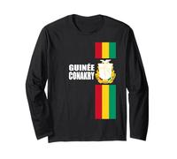 Amore Guinea Guinée Conakry con Emblema Guinéen Maglia a Manica