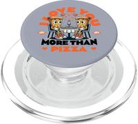 Amore - I Love You More Than Pizza Date PopSockets PopGrip per MagSafe