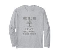 Amore, Insieme, Famiglia, Forza, Ispirante, Vintage. Maglia a Manica