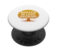 Amore, Insieme, Famiglia, Forza, Ispirante, Vintage. PopSockets PopGrip Adesivo