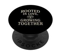 Amore, Insieme, Famiglia, Forza, Ispirante, Vintage. PopSockets PopGrip Adesivo