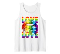 Amore LGBT+Q Arcobaleno Bandiera Labbra Gay Lesbiche Orgoglio Mese Canotta