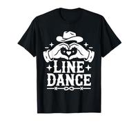 Amore Line Dance Cuore Mani Danza Country Maglietta