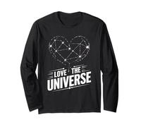 Amore L'Universo Costellazione Cuore Spazio Cosmo Maglia a Manica