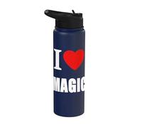 Amore Magia Per Uomini Donne E Studenti Maghi Stainless Steel Insulated Water Bottle